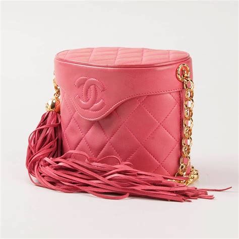 chanel box bag pink